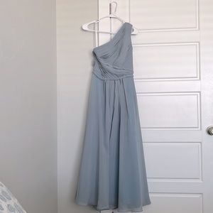 Dusty blue bridesmaid dress from KF Bridal